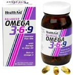 Health Aid Balanced Omega 3 6 9 90 softgels Unflavoured