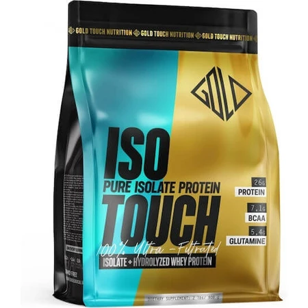 GoldTouch Nutrition Iso Touch 86% Whey Protein Gluten Free with Vanilla Flavor 908gr