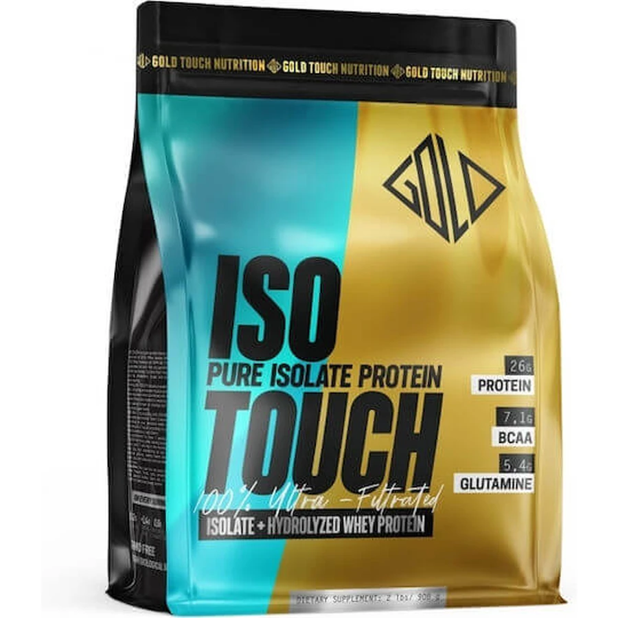 GoldTouch Nutrition Iso Touch 86% Whey Protein Gluten Free with Vanilla Flavor 908gr