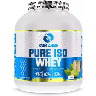 Yava Labs Pure Iso Whey Whey Protein with Pistachio Flavor 2kg