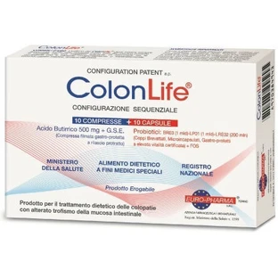 Bionat Colon Life Probiótico 10 comprimidos 10 cáps.