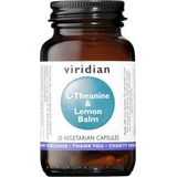 Viridian L-Theanine & Lemon Balm 30 Capsules