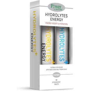 Power Of Nature Hidrolitos Plus Energía 20 comprimidos efervescentes & Hidrolitos 20 comprimidos efervescentes 2x10 comprimidos efervescentes