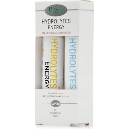 Power Of Nature Hidrolitos Plus Energía 20 comprimidos efervescentes & Hidrolitos 20 comprimidos efervescentes 2x10 comprimidos efervescentes