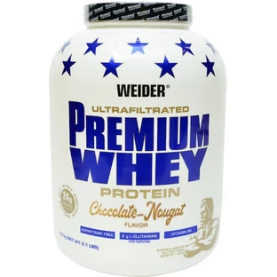 Weider Ultrafiltrated Premium Whey Protein Whey Protein with Flavour Chocolate Nougat 2.3kg