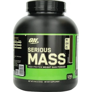 Optimum Nutrition Serious Mass Whey Protein mit Kreatin & Geschmacksrichtung Schoko-Erdnussbutter 2.73kg