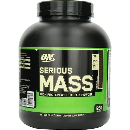 Optimum Nutrition Serious Mass Whey Protein mit Kreatin & Geschmacksrichtung Schoko-Erdnussbutter 2.73kg