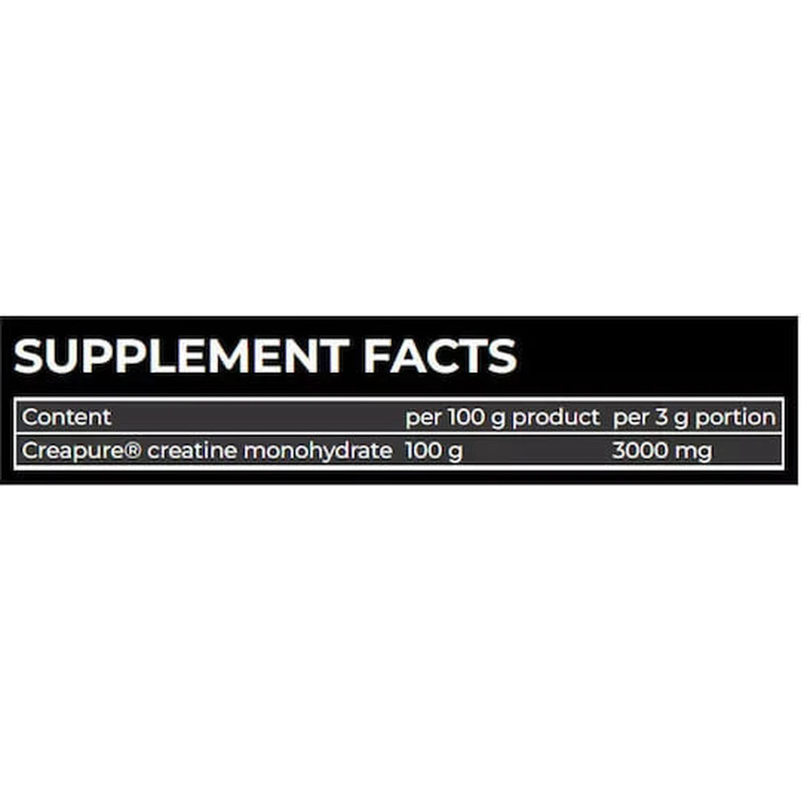 Nano Supps Creatine Monohydrate Unflavoured 500gr