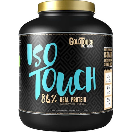 GoldTouch Nutrition Iso Touch 86% Whey Protein Gluten Free with Chocolate Flavour 2kg