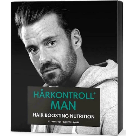 Harkontroll Man Hair Boosting Nutrition Speciaal Dieetsupplement 60 tabs