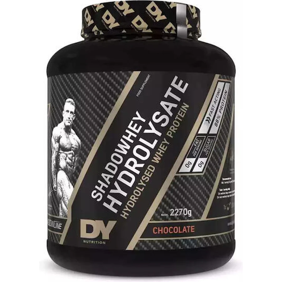 Proteína de suero de leche hidrolizada con Shadowhey de Dorian Yates con sabor a chocolate 2.27kg