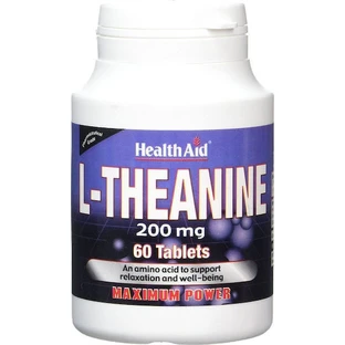 Health Aid L-Théanine 200mg 60 Comprimés non aromatisés