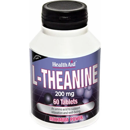 Health Aid L-Théanine 200mg 60 Comprimés non aromatisés