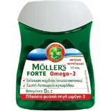 Moller's Forte Omega 3 Lebertran und Fischöl Geeignet für Kinder 10mg 60 Kapseln Nicht aromatisiert