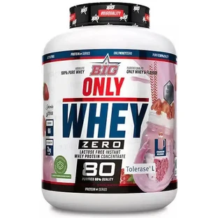 Big Only Whey Whey Protein Zero Molkenprotein mit Erdbeergeschmack 2kg