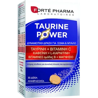 Forte Pharma Energy Taurine 30 tabs 30 Unflavoured effervescent tablets