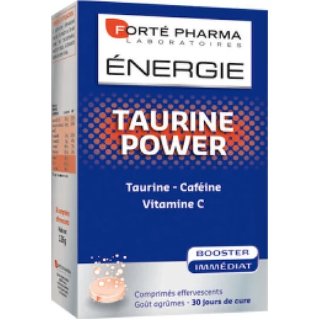 Forte Pharma Energy Taurine 30 tabs 30 Unflavoured effervescent tablets