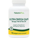 Nature's Plus Ultra Omega 3 6 9 Borer oil and linseed oil 90 softgels Unflavoured