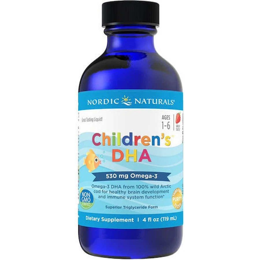 Nordic Naturals Children's Dha Aceite de Pescado 530mg 119ml Fresa