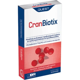Quest Cran Biotix Probiotic 30 Kapseln