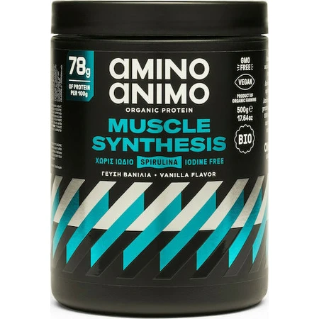 Physis Laboratorium Amino Animo Spier Synthese Biologisch Gluten- & Lactosevrij met Vanillesmaak 500gr