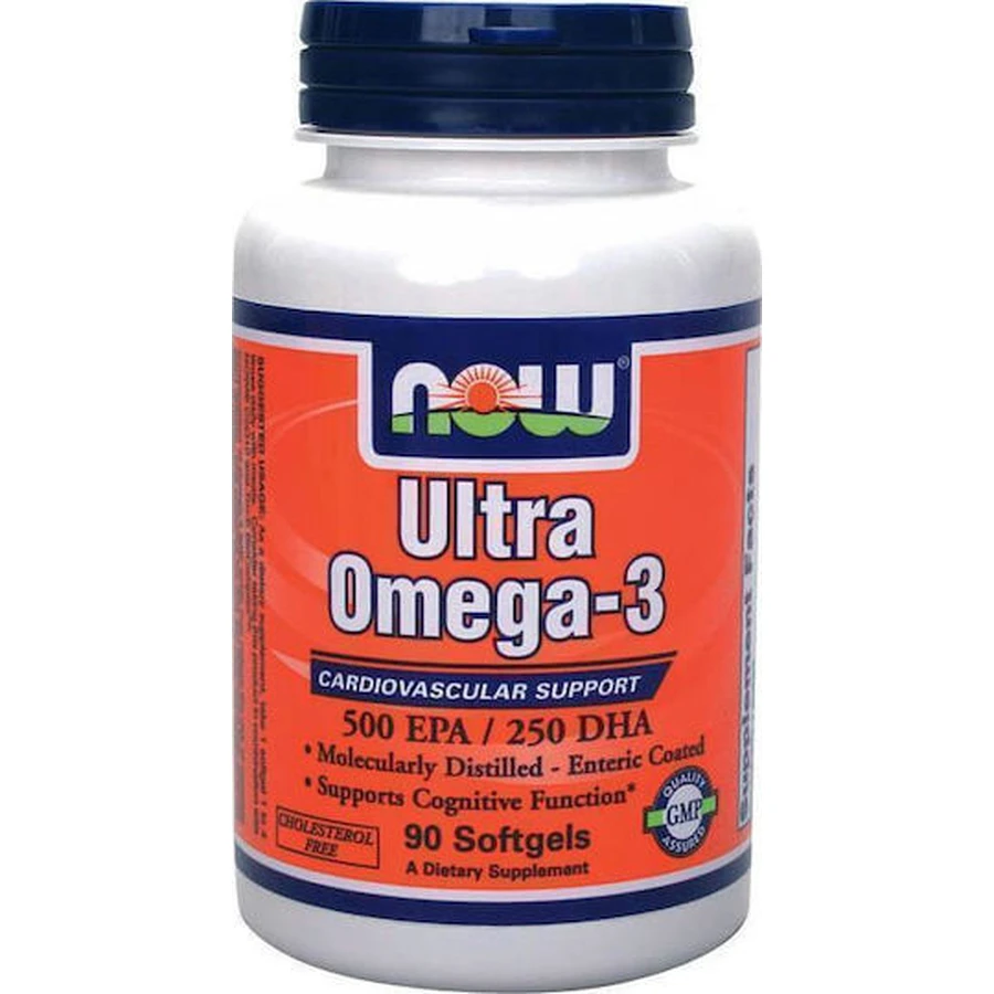 Now Foods Ultra Omega 3 Aceite de Pescado 90 cápsulas blandas sin sabor