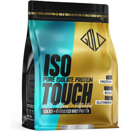GoldTouch Nutrition Iso Touch 86% Whey Protein Glutenfrei mit Geschmack Keksteig 908gr