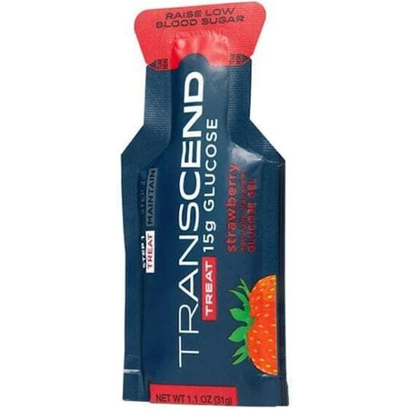 Transcend Glukose Gel Erdbeere 15gr