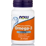 Now Foods Aceite de Pescado Omega 3 Molecularmente Destilado 1000mg 30 cápsulas blandas Sin sabor