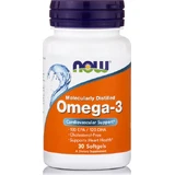 Now Foods Moleculair Gedestilleerde Omega 3 Visolie 1000mg 30 softgels Niet-gearomatiseerd