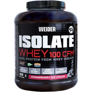Weider Molkenisolat Molke 100 CFM Molkenprotein mit Erdbeergeschmack 908gr