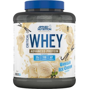 Applied Nutrition Critical Whey Whey Protein Whey Protein Gluten Free with Flavor Vanilla Ice Cream 2kg