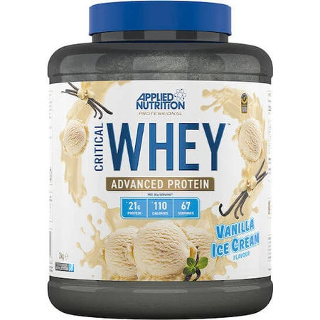 Applied Nutrition Critical Whey Whey Protein Whey Protein Gluten Free with Flavor Vanilla Ice Cream 2kg