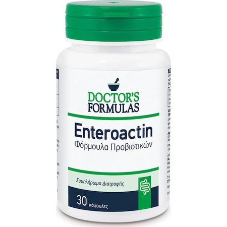 Doctor's Formulas Enteroactin Probiotic 400mg 30 caps