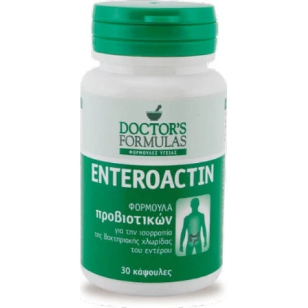 Doctor's Formulas Enteroactin Probiotic 400mg 30 caps