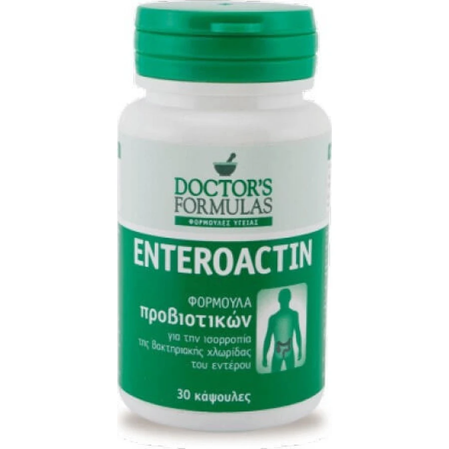 Doctor's Formulas Enteroactin Probiotic 400mg 30 caps