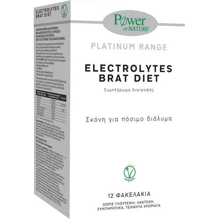 Power Of Nature Platinum Range Electrolitos Brat Diet 12 sobres