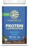 Sunwarrior Eiwit Plus Groenen Biologisch Gluten- &amp; Lactosevrij met Chocoladesmaak 750gr
