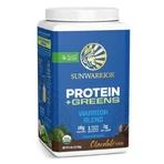 Sunwarrior Protein Plus Greens Bio Gluten- und Laktosefrei mit Schokoladengeschmack 750gr