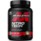 MuscleTech Nitro-Tech Ripped Whey Protein Whey Protein Gluten Free with Flavour French Vanilla French Vanilla Bean 1.8kg