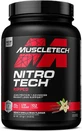 MuscleTech Nitro-Tech Ripped Whey Protein Whey Protein Gluten Free with Flavor French Vanilla French Vanilla Bean 1.8kg