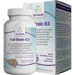 Full Health Full Brain Ω3 Fischöl 1000mg 30 Weichkapseln Unaromatisiert