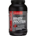 Lamberts Performance Whey Protein & Magnesium Proteína de suero con sabor a vainilla 1kg