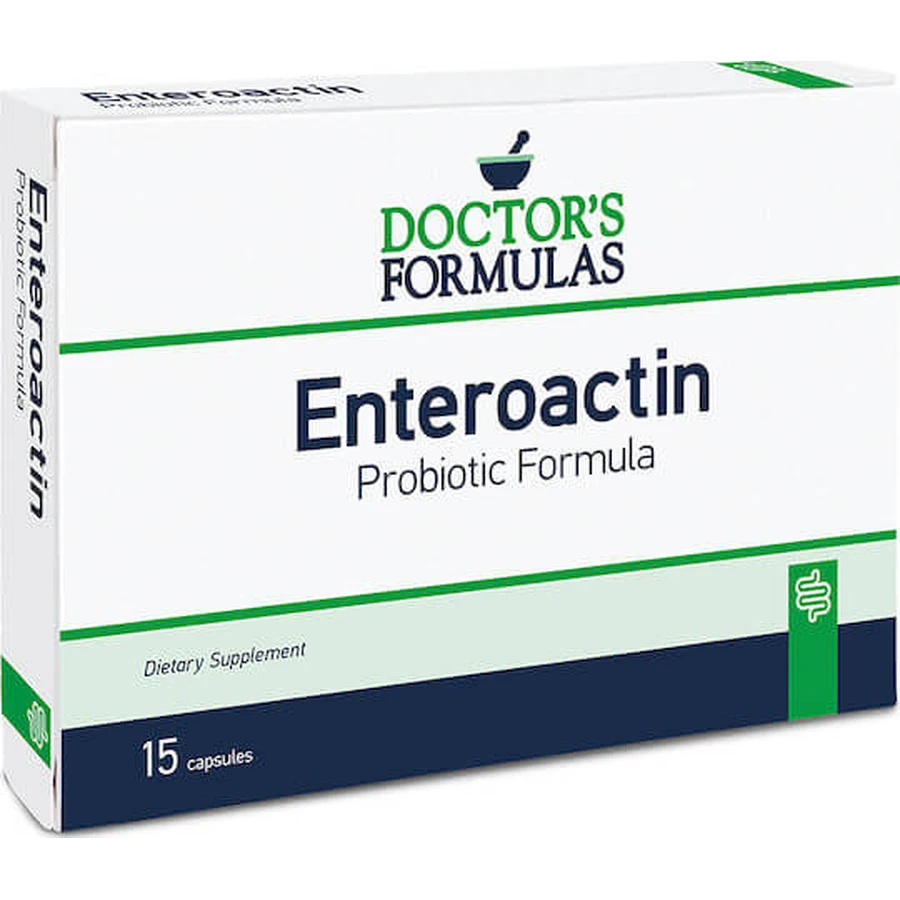 Doctor's Formulas Enteroactin Probiotic 400mg 15 caps