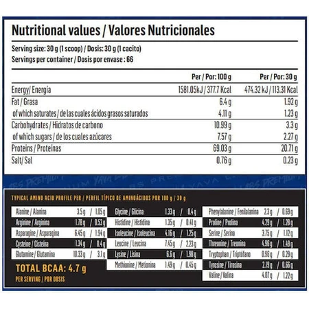 Yava Labs Premium Whey Whey Protein with Chocolate Banana Flavor 2kg