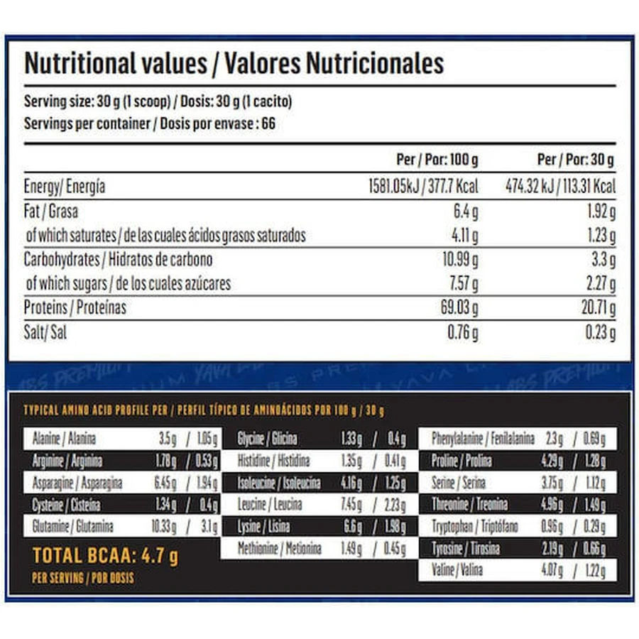 Yava Labs Premium Whey Whey Protein with Chocolate Banana Flavor 2kg
