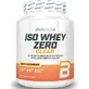 Biotech USA Iso Whey Zero Clear Lactose Verminderd Wei-eiwit Glutenvrij met Perzik Ice Tea smaak 500gr
