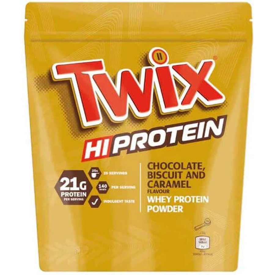 Twix HI Whey Protein avec Arôme Biscuit Chocolat Caramel 455gr
