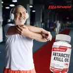 Fit & Shape Antarctic Krill Oil 500 mg, 60 cápsulas, sin sabor