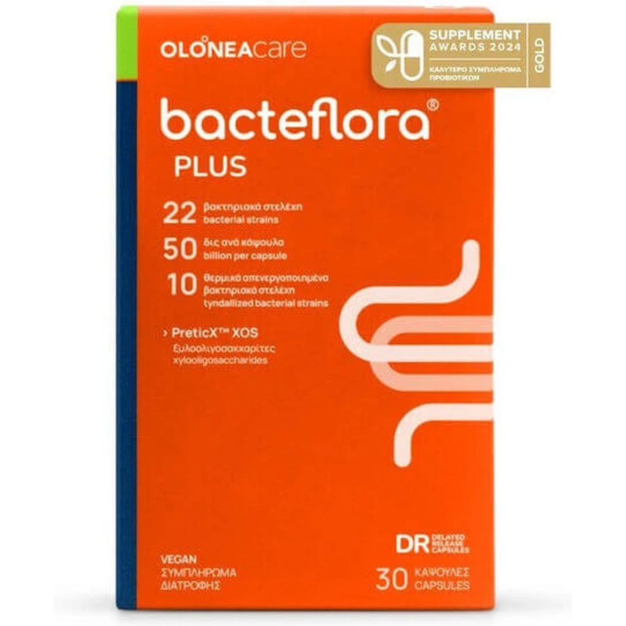 Olonea BacteFlora Plus Probiótico 30 cápsulas vegetales